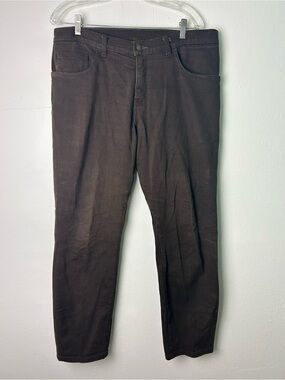 Blue‎ Delta Custom Mens 36X29 Vintage Dark Brown Pants Classic Straight fit